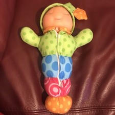 Peluche Doudou Luciole Luxi Chenille Veilleuse Lumineuse Vintage 2 Faces