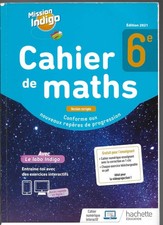 CAHIER DE MATHS 6ème -version