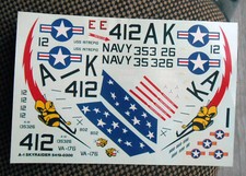 Décalques Maquette Avion 1:48 5419 Monogram A-1 Skyraider