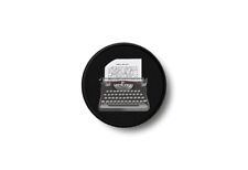 Patch badge ecusson imprime thermocollant machine a ecrire dactylo