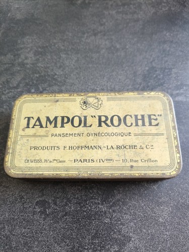 Ancienne boite publicitaire - boite,