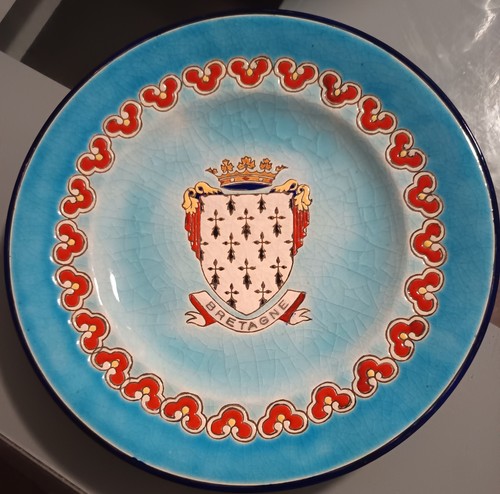 Assiette ancienne emaux de - emaux,