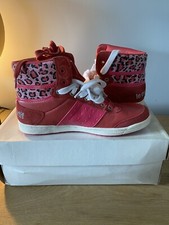 Basket haute le coq sportif, neuve avec boite, rose