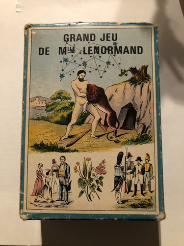 1jeu carte me lenormand - de, de