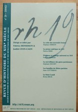 018429 - Revue d'histoire du XIXe siècle numéro 29 - 2004/2 : Varia [histoire]
