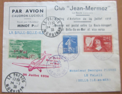 Lettre club jean - jean, mermoz