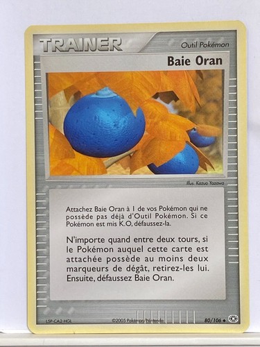 Baie oran 106 emeraude - ex,