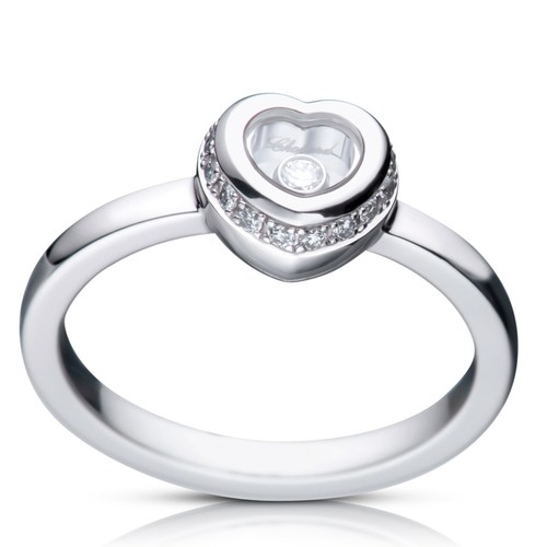 Bague cœur chopard miss happy - bague,