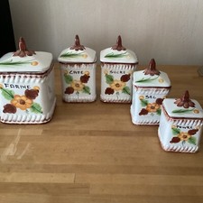 Série De 5 Pots À Épices