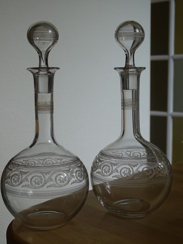 Baccarat anciennes carafes - baccarat,