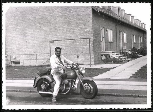 Photographie moto cycliste en - moto,,