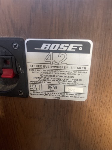 Vintage bose stereo - vintage, 4.2