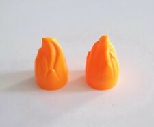 PLAYMOBIL (G1286) POMPIERS - Lot de 2 Flammes pour Baril 3883 4825 4416 