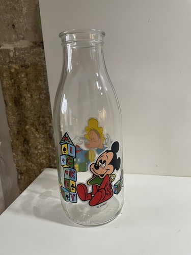 Bouteille lait mickey - lait,