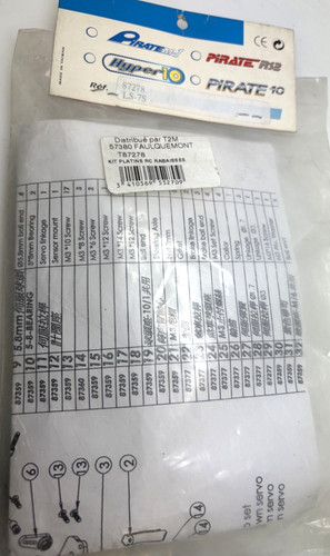 Kit platine rabaissée 7s - rabaissée,