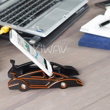 dual-slot desk display support orange sportscar style pour Sony Xperia Z2 Tablet