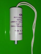 Condensateur moteur de démarrage  10mF 10uF 250V Sortie fils