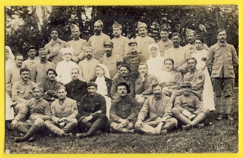 Cpa carte photo - cpa, militaires