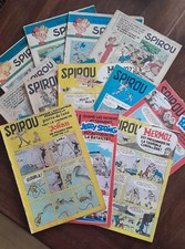 Journal de Spirou - Lot de 13 numéros - années 1952 /1955