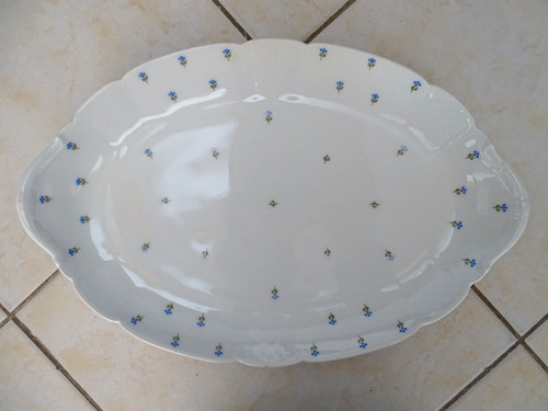 Plat porcelaine gda limoges - plat,