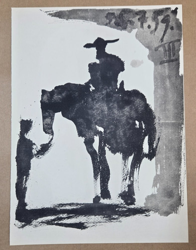 Lithographie noir blanc - lithographie,