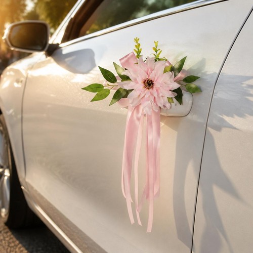 Décoration voiture mariage - voiture,