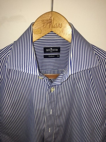 Chemise café coton - chemise, homme