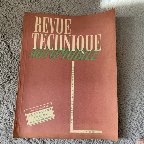 Revue technique rosengart 2 - rosengart,