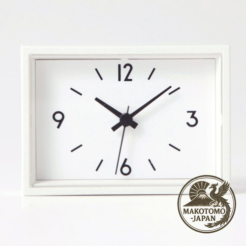 Muji mini station - muji, clock