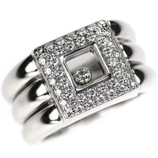 Bague diamant Chopard K18WG