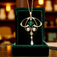 Collier Pendentif Doré