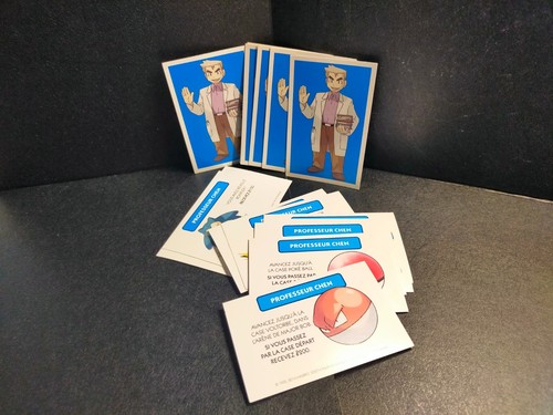 Lot cartes professeur chen - 16,