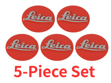 Lot de 5 badges logo Leica