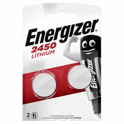 Pile cr2450 energizer lot 2 - pile,