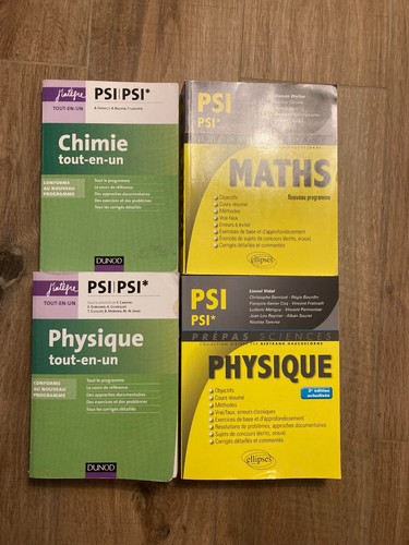 Manuels prépa psi - prépa, psi/psi*