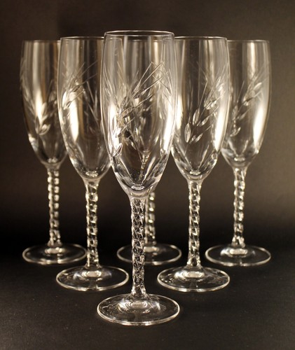 Flutes cristal arques - cristal, d'arques