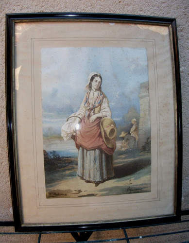 Cadre napoléon iii - iii, bois