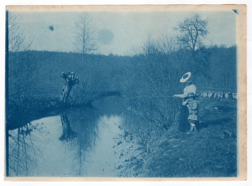 Photo pictorialisme cyanotype - photo,
