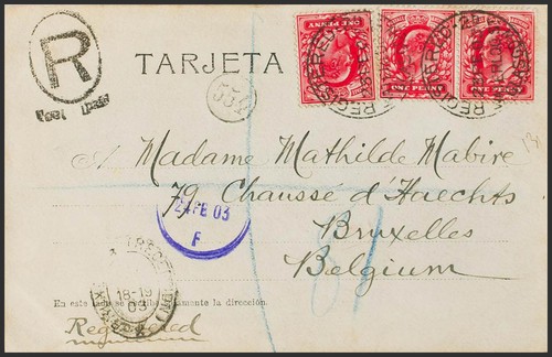 Grande bretagne sur yvert - yvert, 107