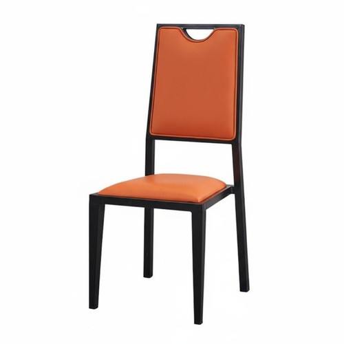 Chaise empilable rembourrée - chaise,