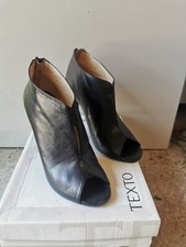 Escarpins femme cuir taille 40 texto noir