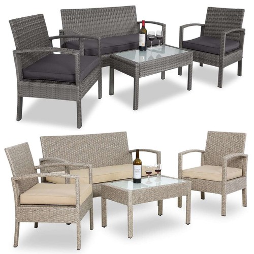 Salon jardin polyrotin 4 - jardin,