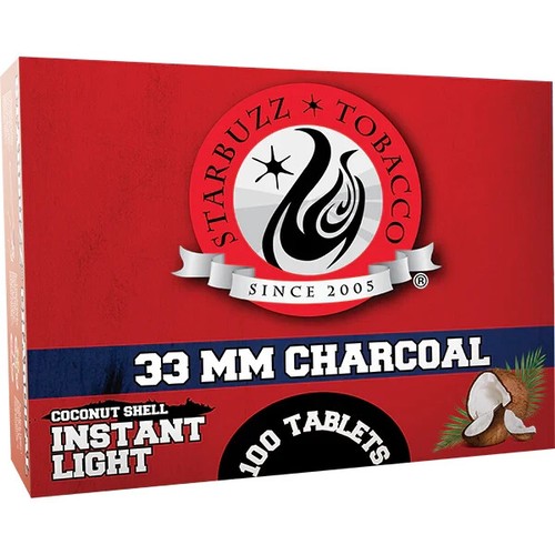 Starbuzz 33mm charcoal tablets - starbuzz,