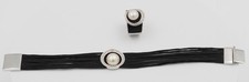 Parure en Or Blanc 750 18
