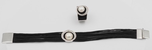 Parure blanc 750 18 - blanc,
