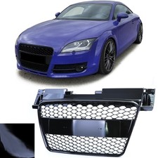 Sport Calandre Design en Nid D'Abeille Noir Brillant pour Audi Tt 8J