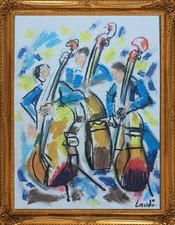 Pastels tendres Sur Papier