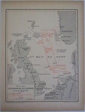 Carte Raid des sous-marins