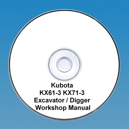 Kubota kx61 7 - kubota, kx61-3