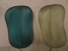 paire de porte savon resine années 80 "Migeon et Migeon"